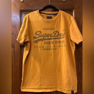 Superdry size large tshirt men’s Preowned